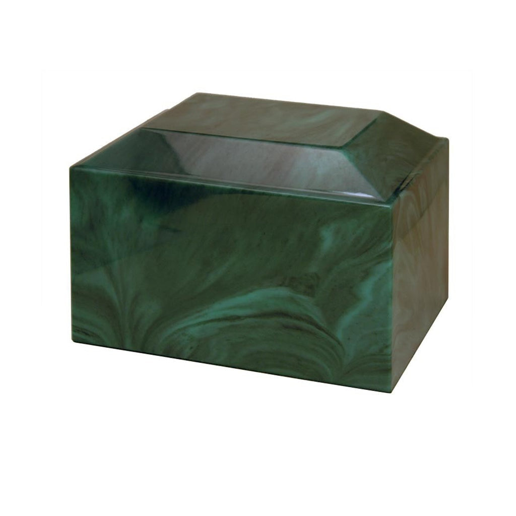 ADULT Cultured Marble Urn -480- ATLANTIS Emerald