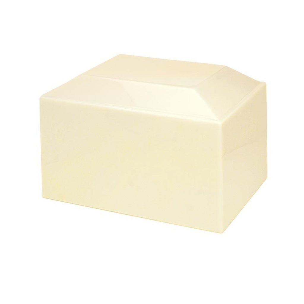 ADULT Cultured Marble Urn -480- ATLANTIS Ivory