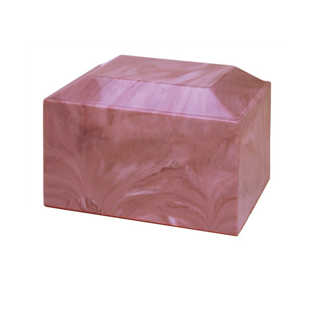 ADULT Cultured Marble Urn -480- ATLANTIS Mulberry