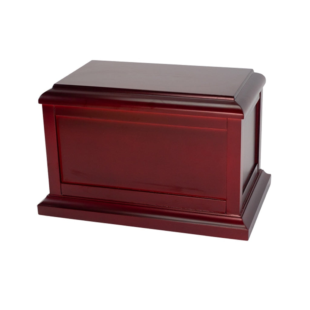 CLEARANCE - ADULT - Basswood Urn -AW02- Dark Cherry finish - case of 4