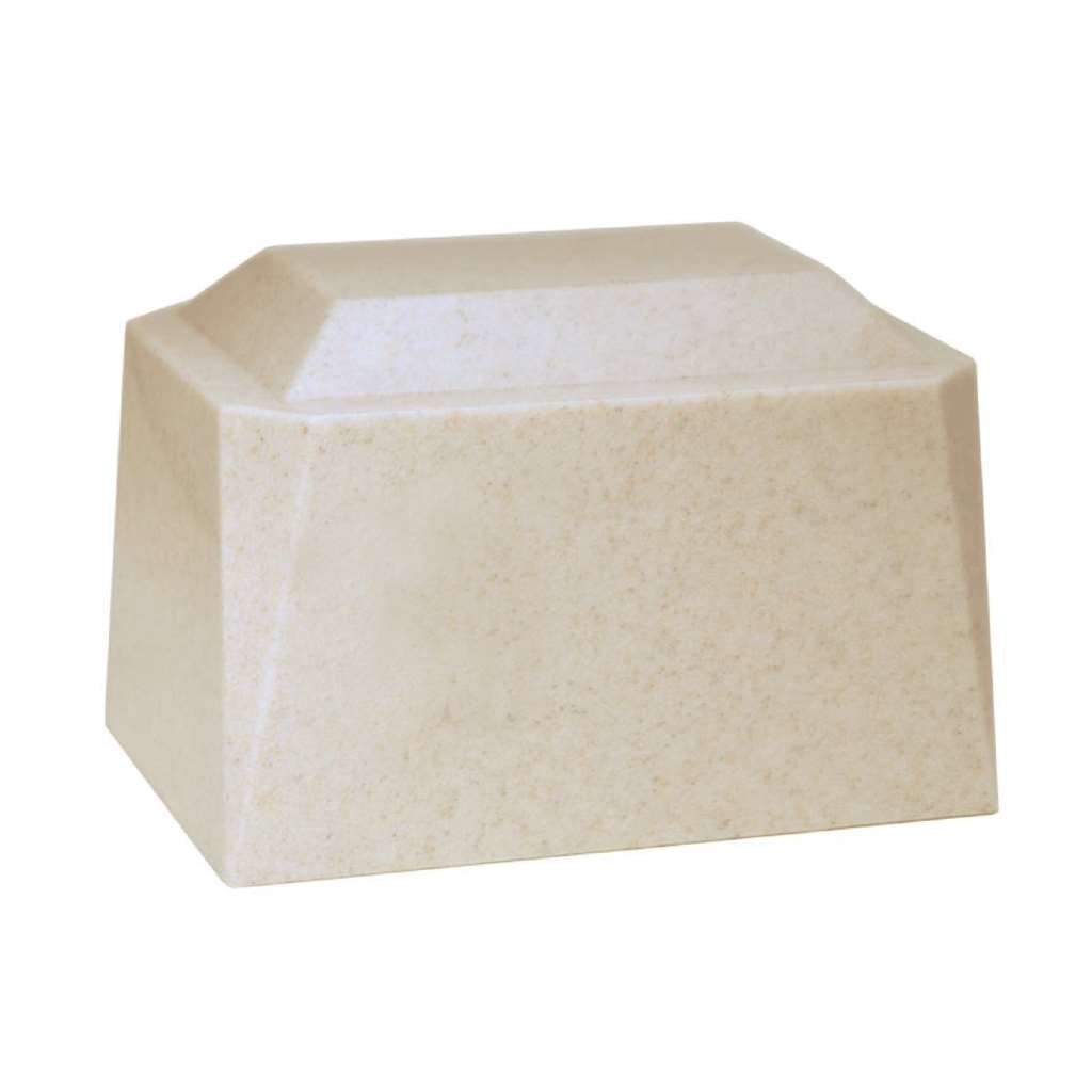 ADULT Cultured Granite Urn - ALTA Vanilla Cream