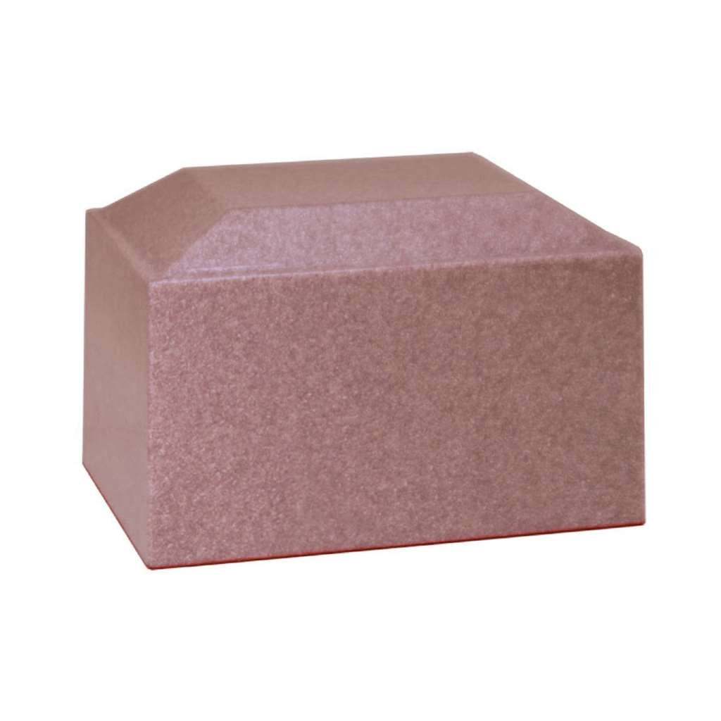 ADULT Cultured Granite Urn - AZTEC Heather Plum