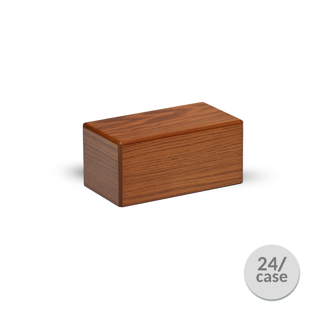 SMALL MDF Simplicity Urn -B037- Brown - Case of 24