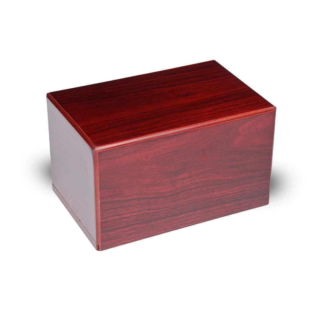 EXTRA LARGE MDF Simplicity Urn -B038- Dark Cherry finish