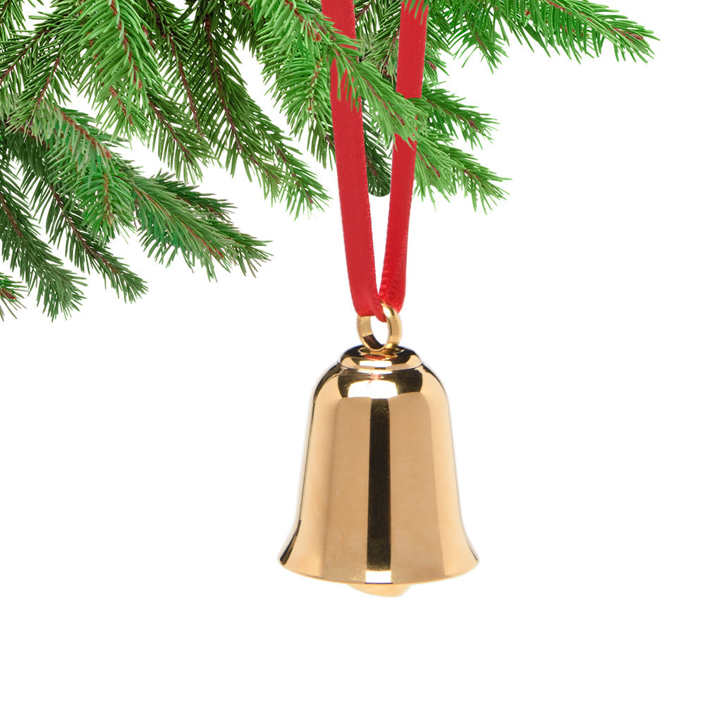 J-BELL - Holiday Bell Memorial Ornament Gold