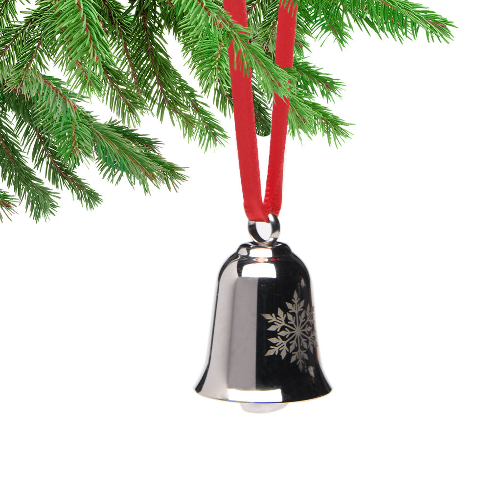 J-BELL - Holiday Bell Memorial Ornament Snowflake