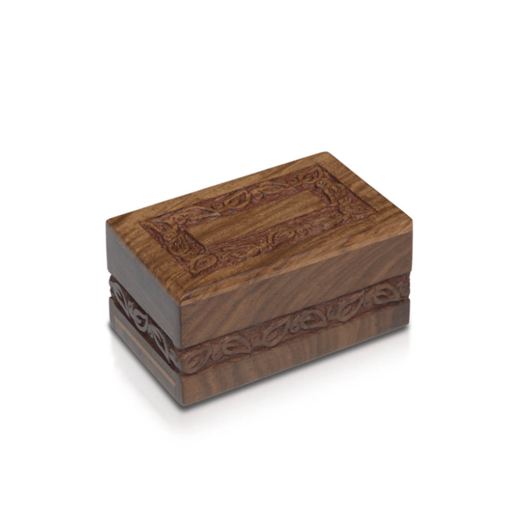IMPERFECT SELECION - EXTRA SMALL Rosewood Urn - Jasmine™ Border -2744