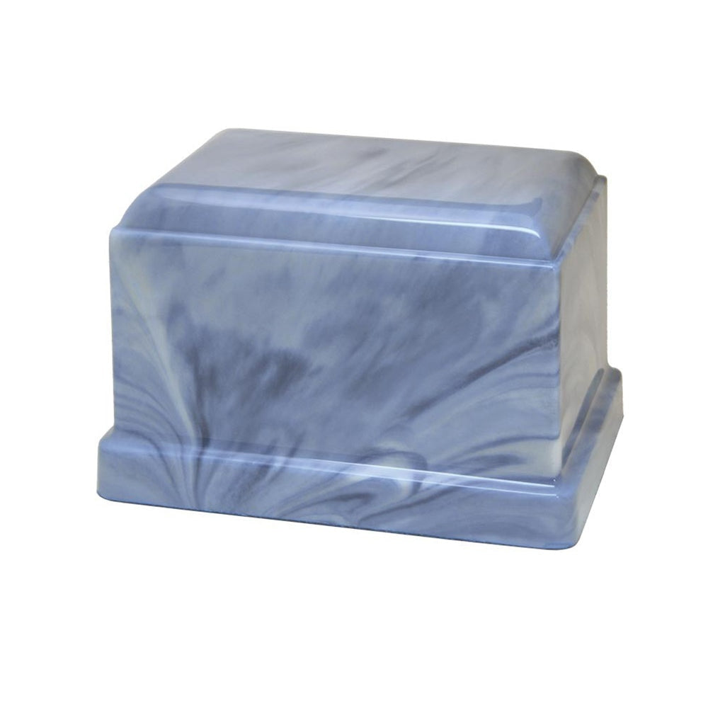 ADULT Cultured Marble Urn -320- CELTIC Sky Blue