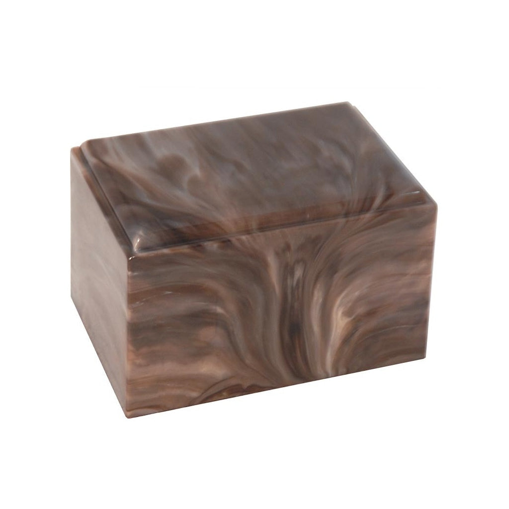 ADULT Cultured Onyx Urn - CIRRUS Brown Agate