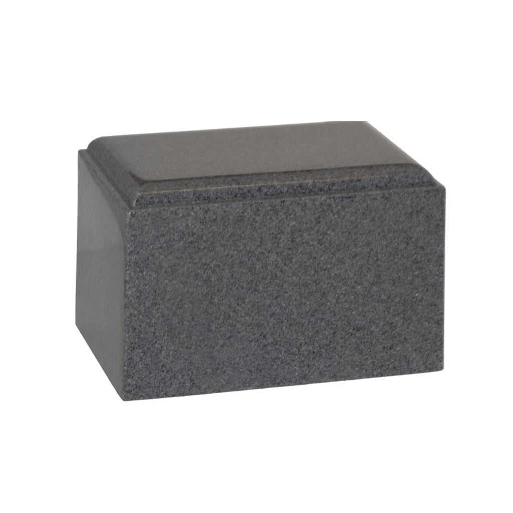 ADULT Cultured Granite Urn - CUMULUS Dark Gray