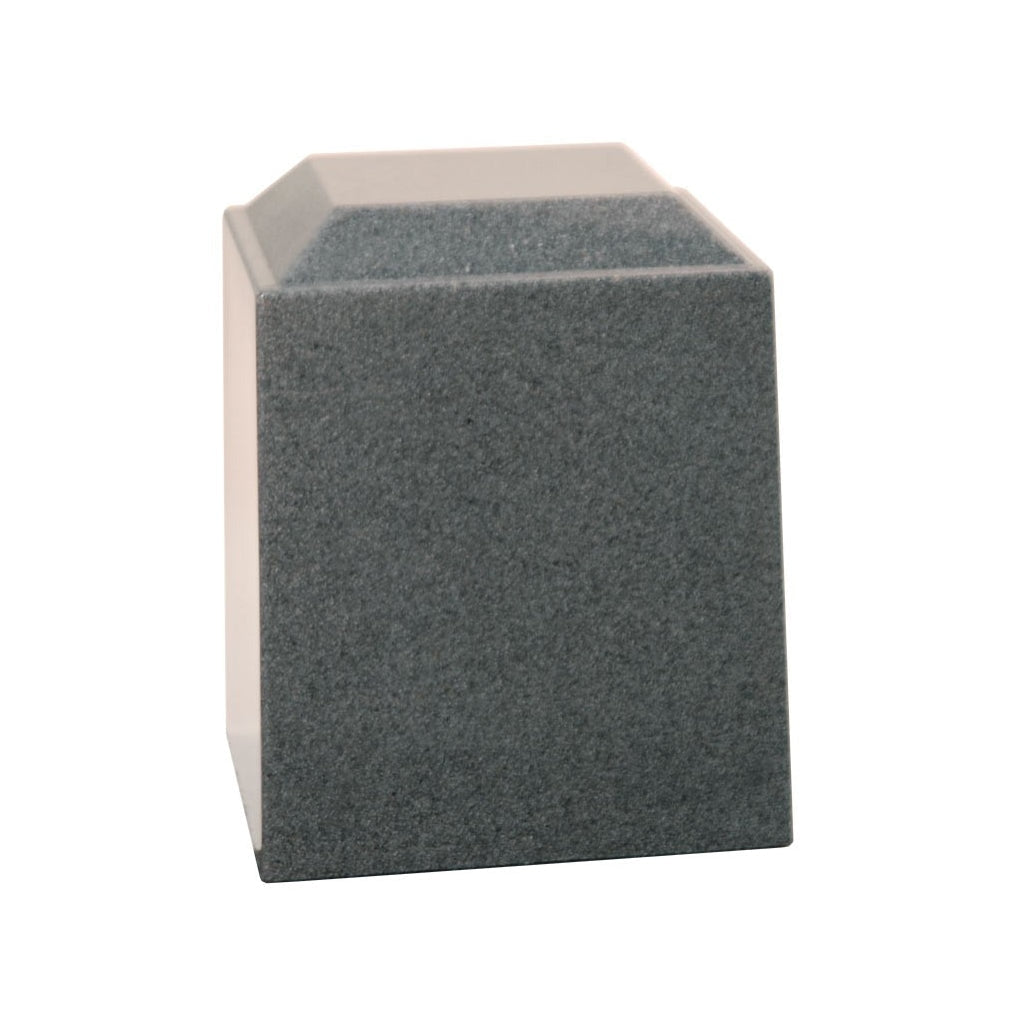 ADULT Cultured Granite Urn - ELECTRA Dark Gray