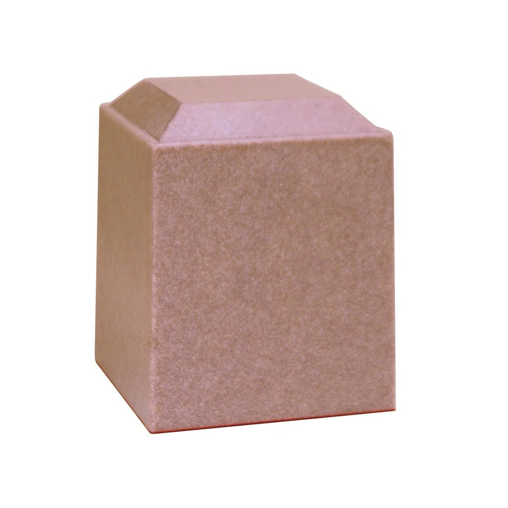 ADULT Cultured Granite Urn - ELECTRA Heather Plum
