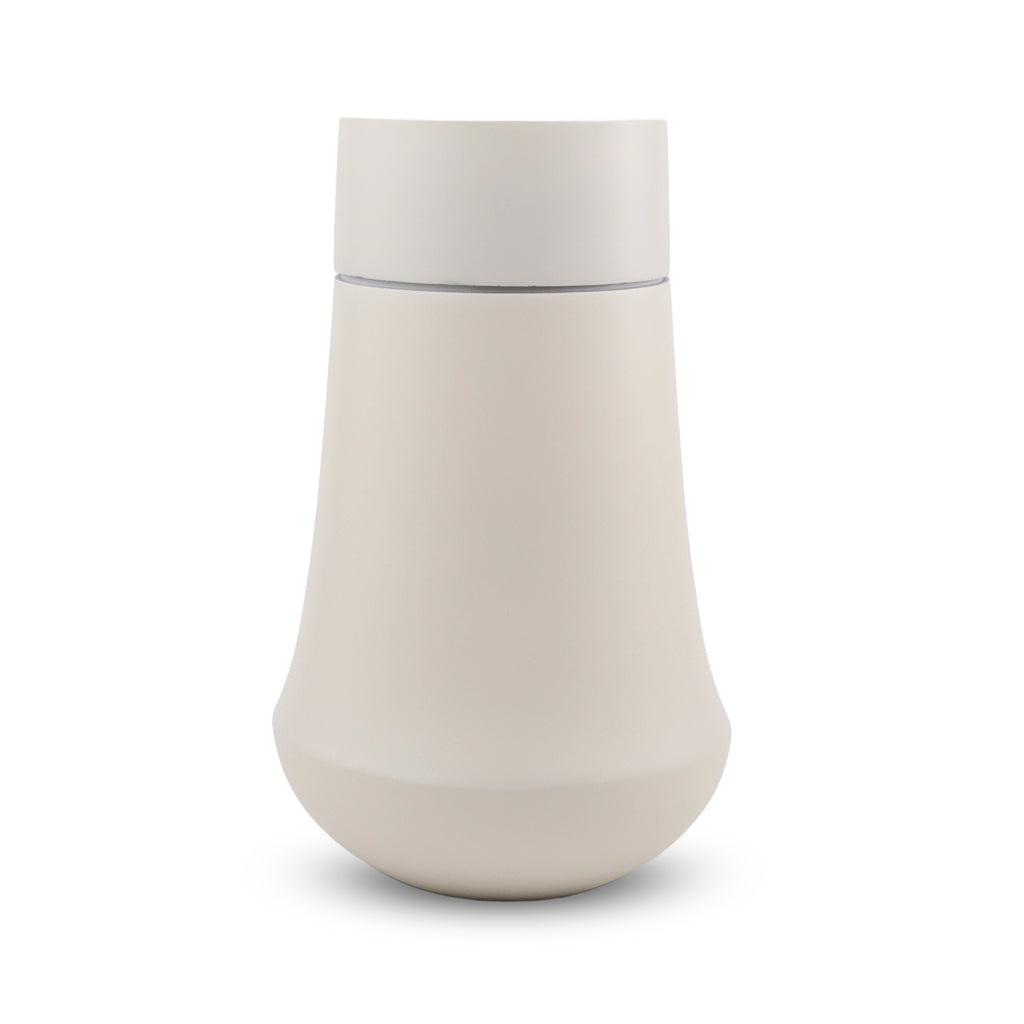 ADULT - Alloy Urn - Solstice EMBLEM White