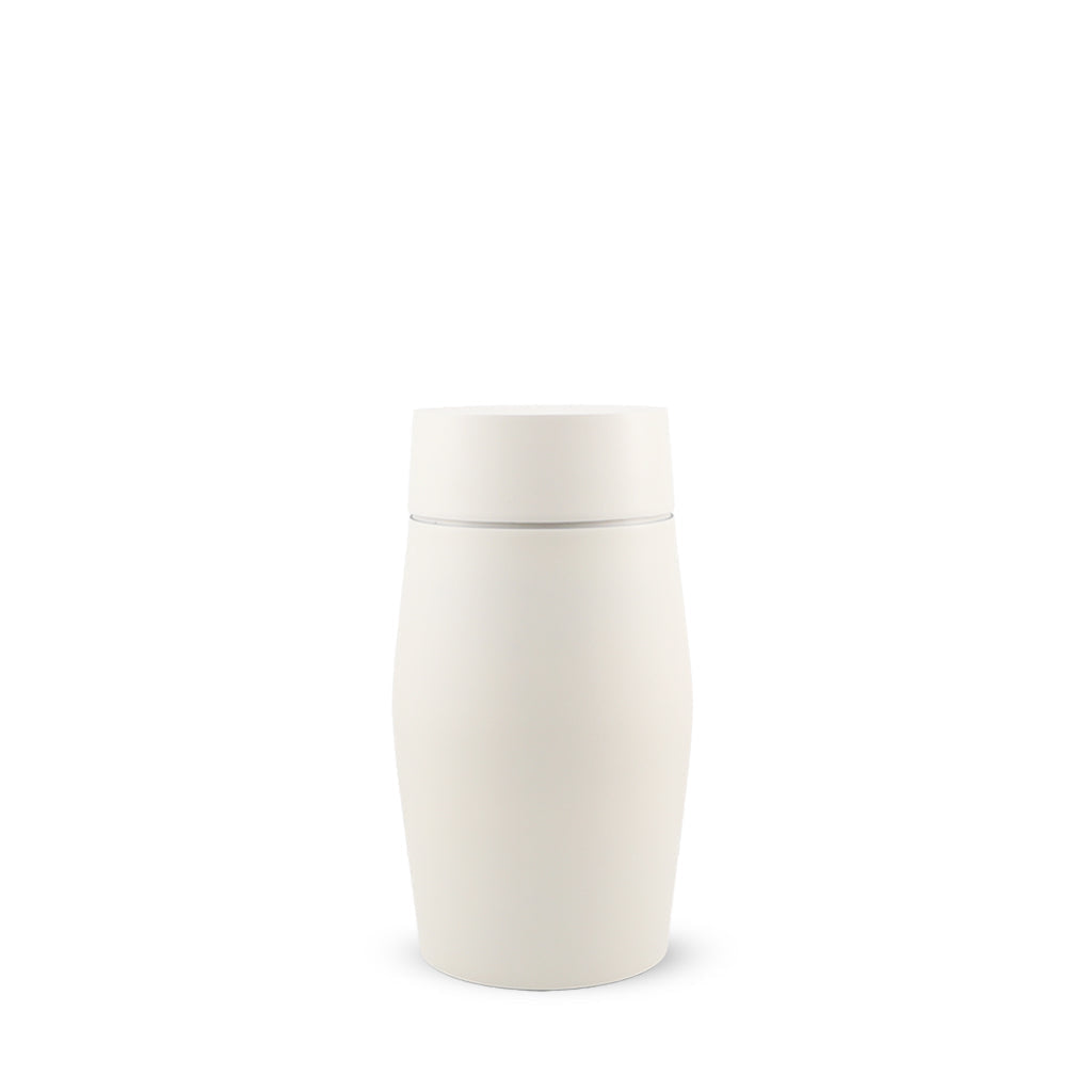SMALL- Alloy Urn - Solstice EPOCH White