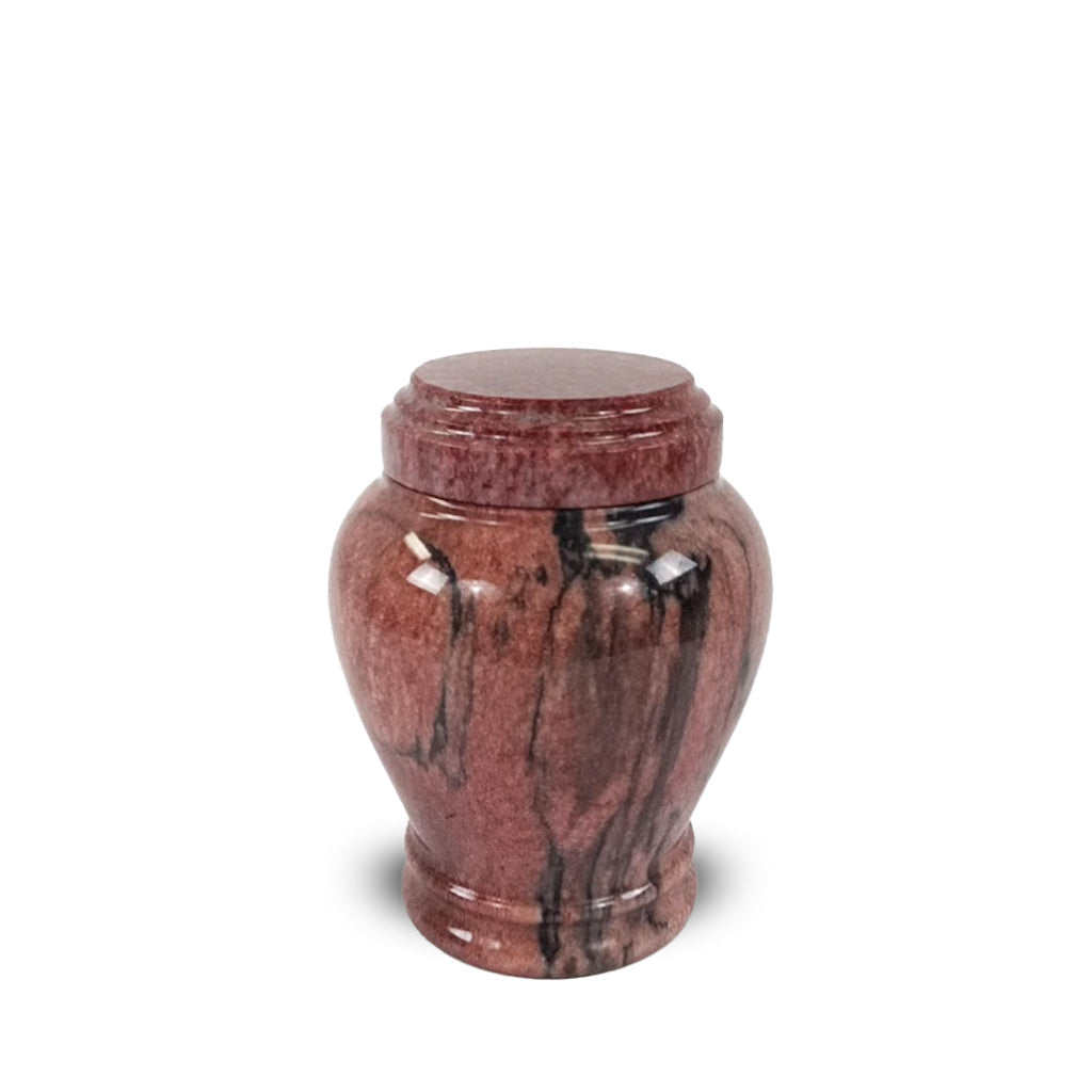 Special PROMOTION - One-time Treasures - Natural Marble Embrace Red Keepsake