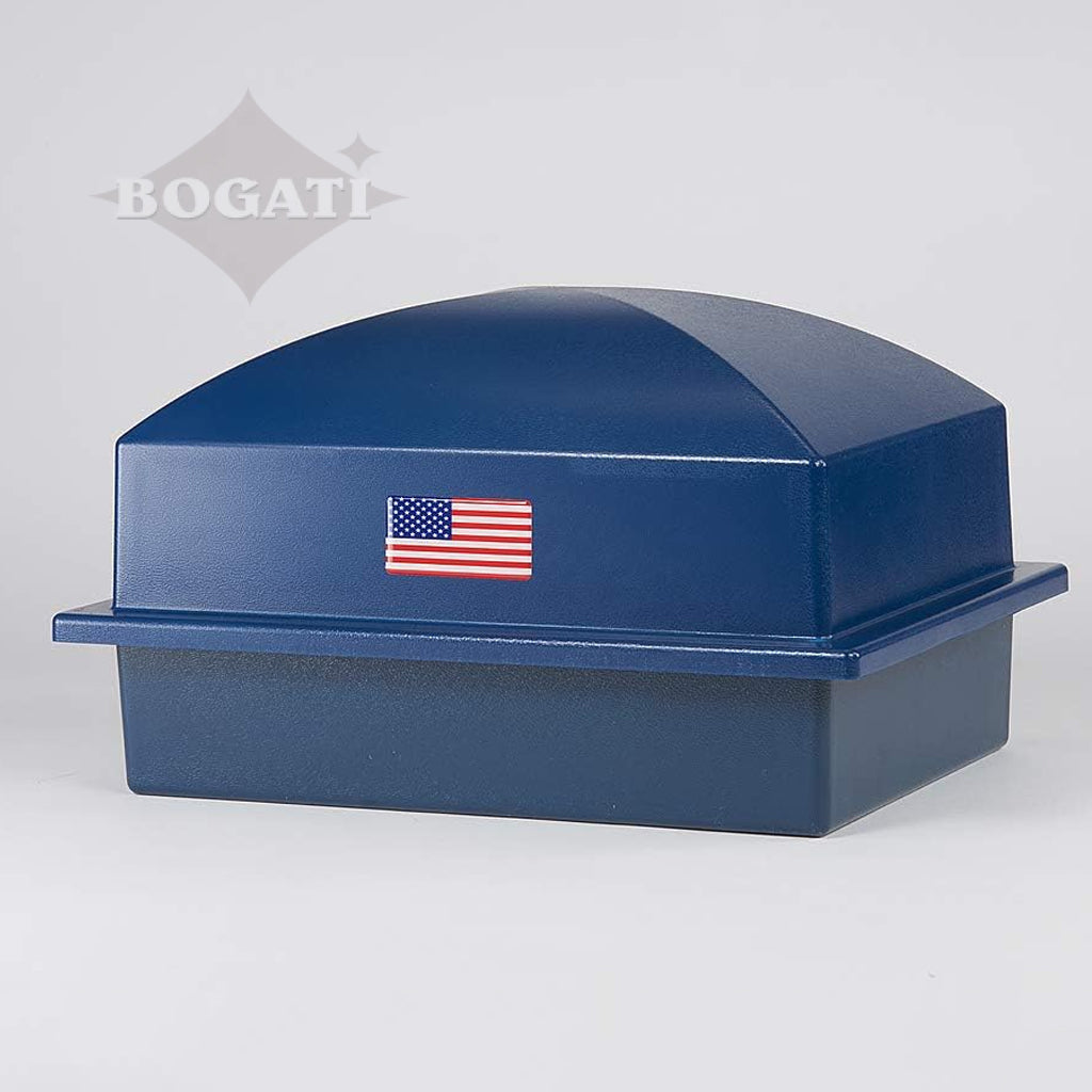 American Flag Domed Decal - Set of 4