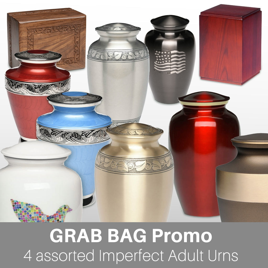 IMPERFECT SELECTION - Grab Bag - 4 Adult Urns