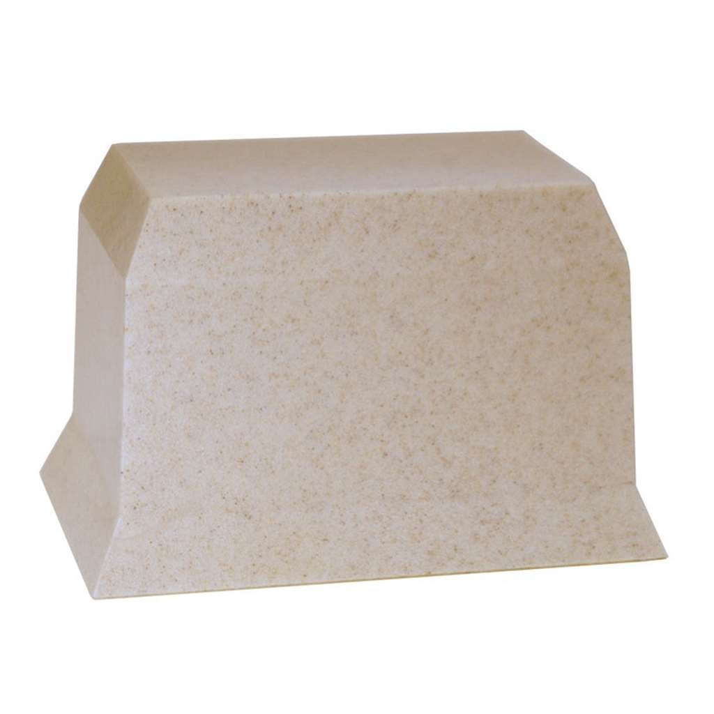 ADULT Cultured Granite Urn - HARVARD Vanilla Cream