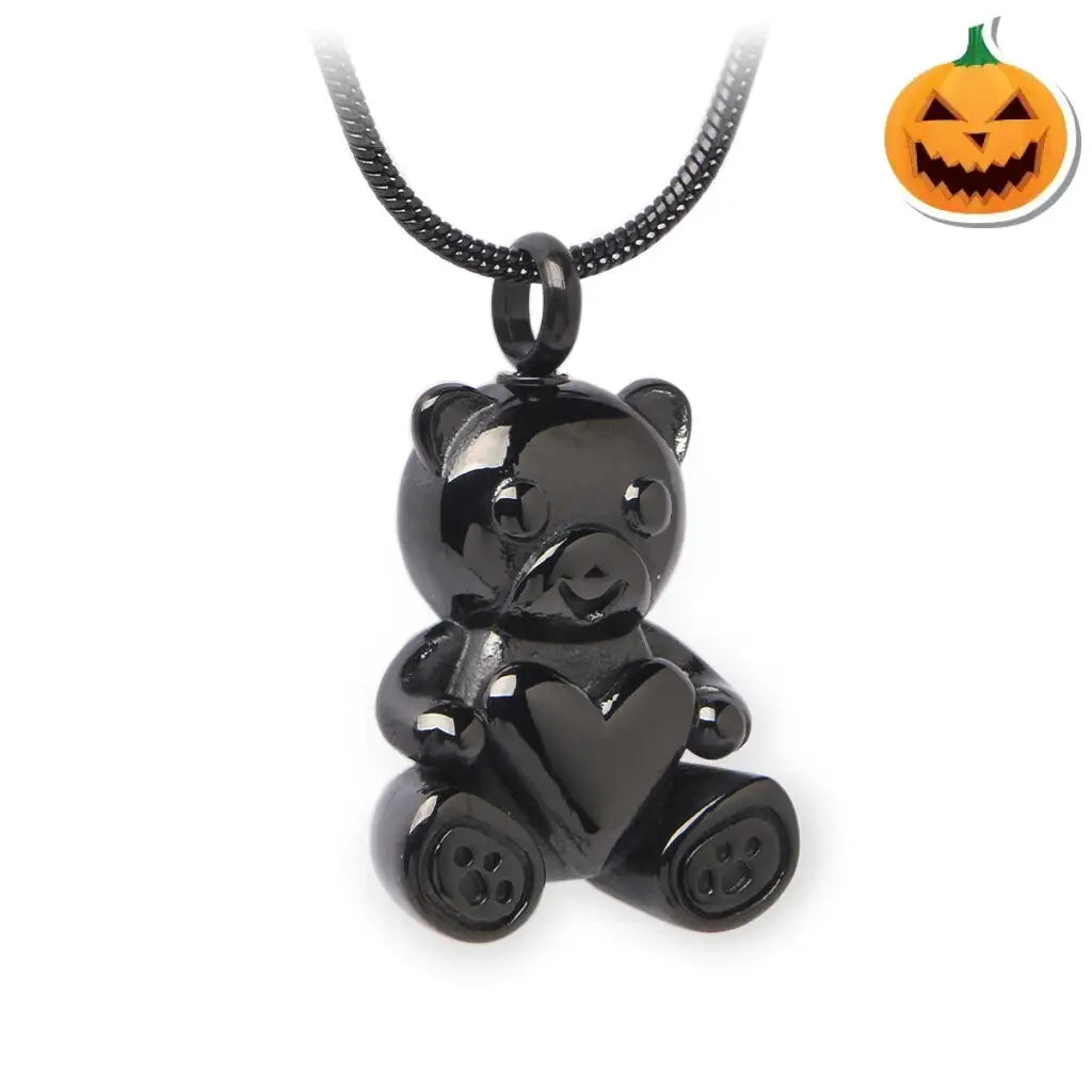 J-800 - Teddy Bear Pendant With Chain