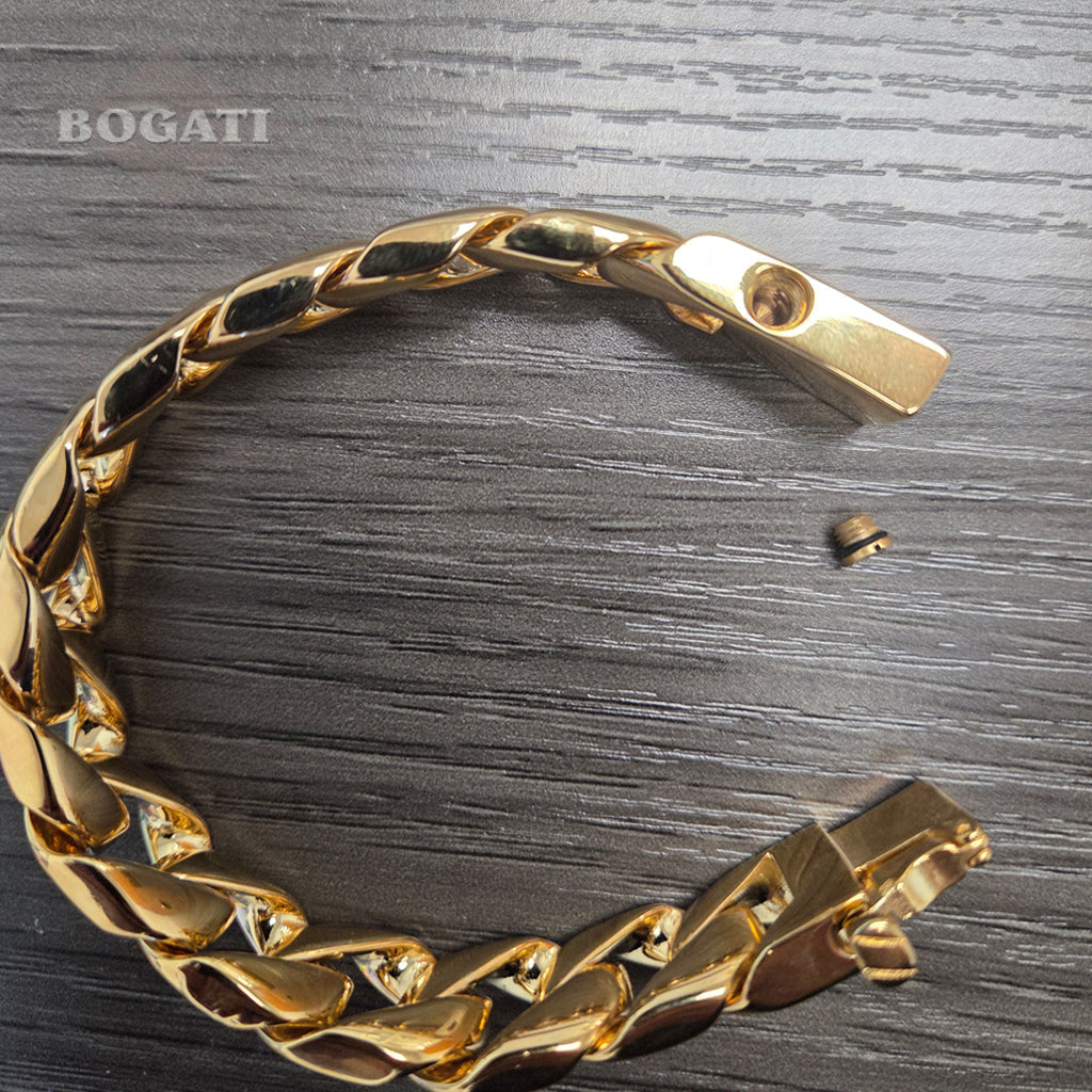 CLEARANCE J-BRAC-05 Curb Chain Bracelet Big Links Clearance