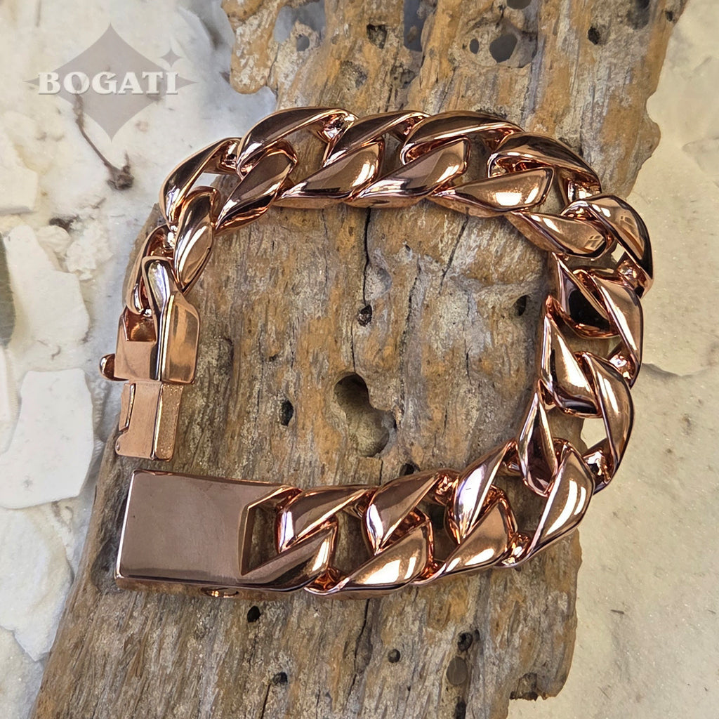 CLEARANCE J-BRAC-05 Curb Chain Bracelet Big Links Clearance