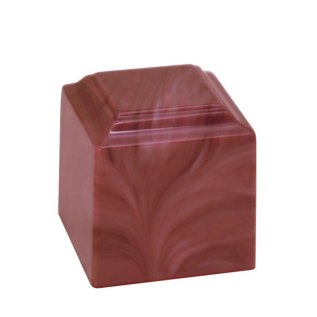 SMALL Cultured Onyx Urn - JAMAICA Burgundy