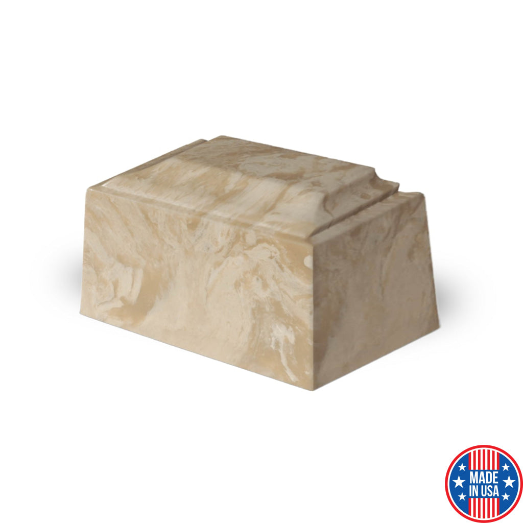 Mini Tuscany Cultured Marble Creme Mocha