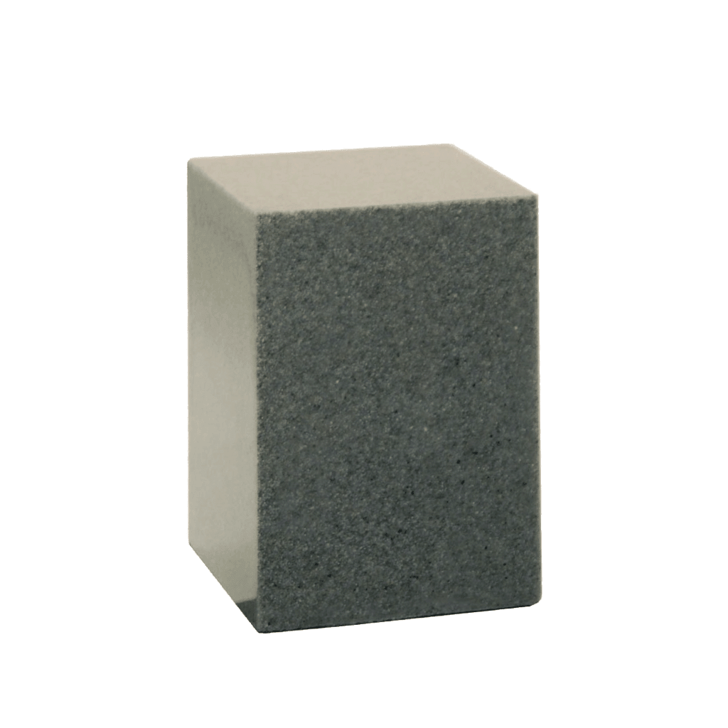 MEDIUM Cultured Granite Urn - NOME Dark Gray