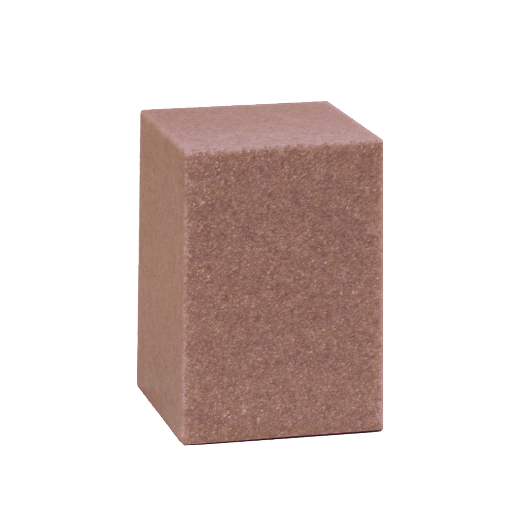 MEDIUM Cultured Granite Urn - NOME Heather Plum