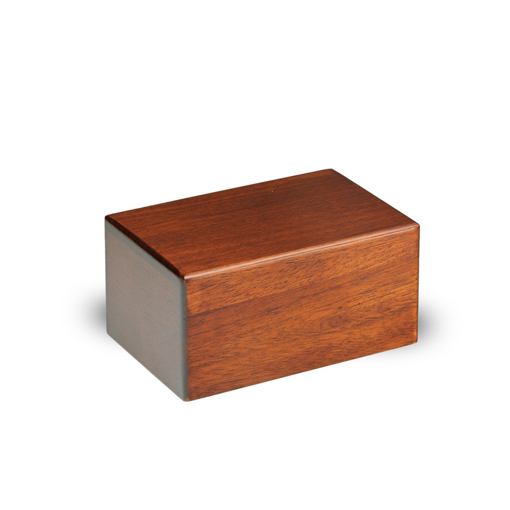 SMALL Paulownia Wood Urn -PY01- Economy box - Case of 50