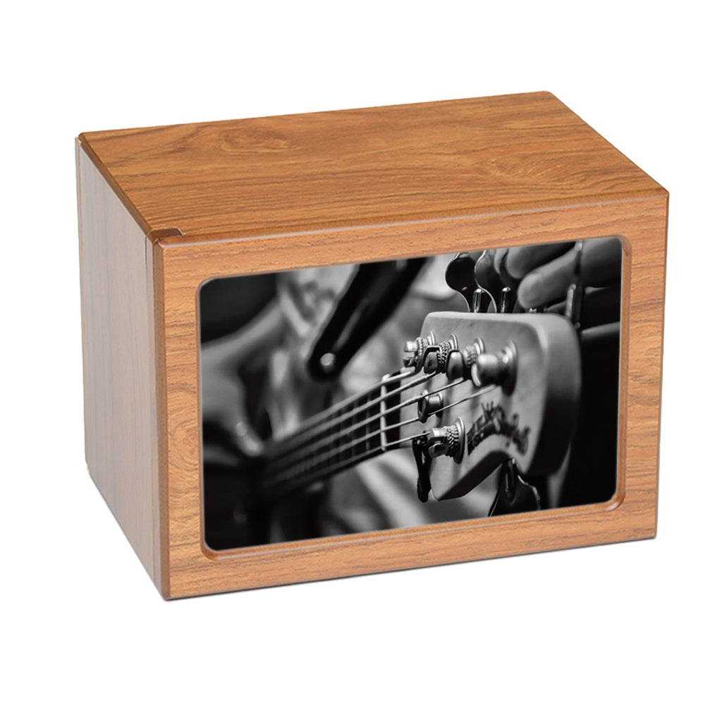 EXTRA LARGE Photo Frame Urn - PY06 - Electric Guitar Brown