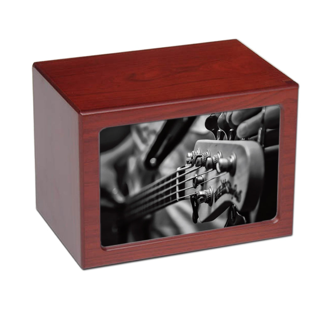EXTRA LARGE Photo Frame Urn - PY06 - Electric Guitar Cherry