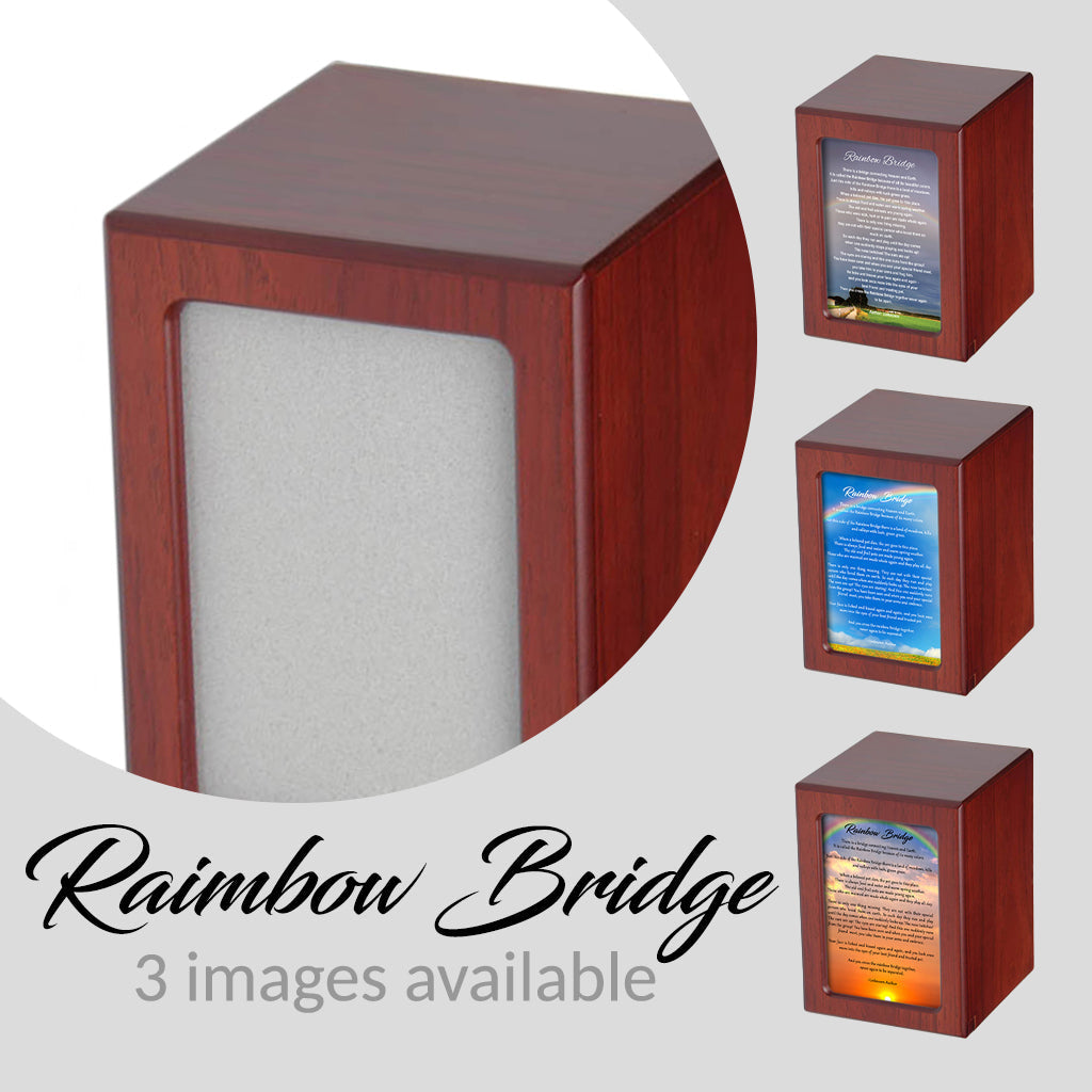 LARGE Photo Frame urn -PY06- Rainbow Bridge Cherry