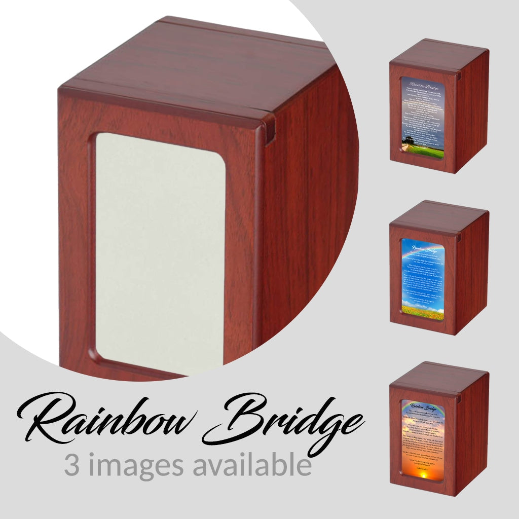 MEDIUM Photo Frame urn -PY06- Rainbow Bridge Cherry