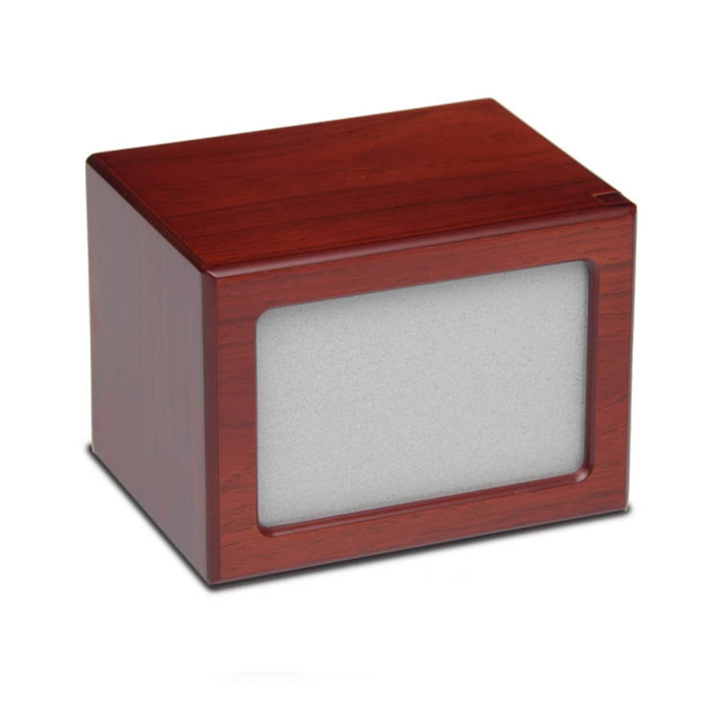 LARGE Photo Frame urn -PY06- Blank (Add your picture) Cherry