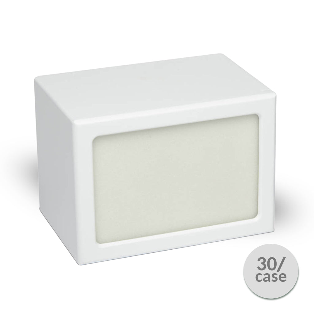LARGE Photo Frame urn -PY06- Blank (Add your picture) CASE White