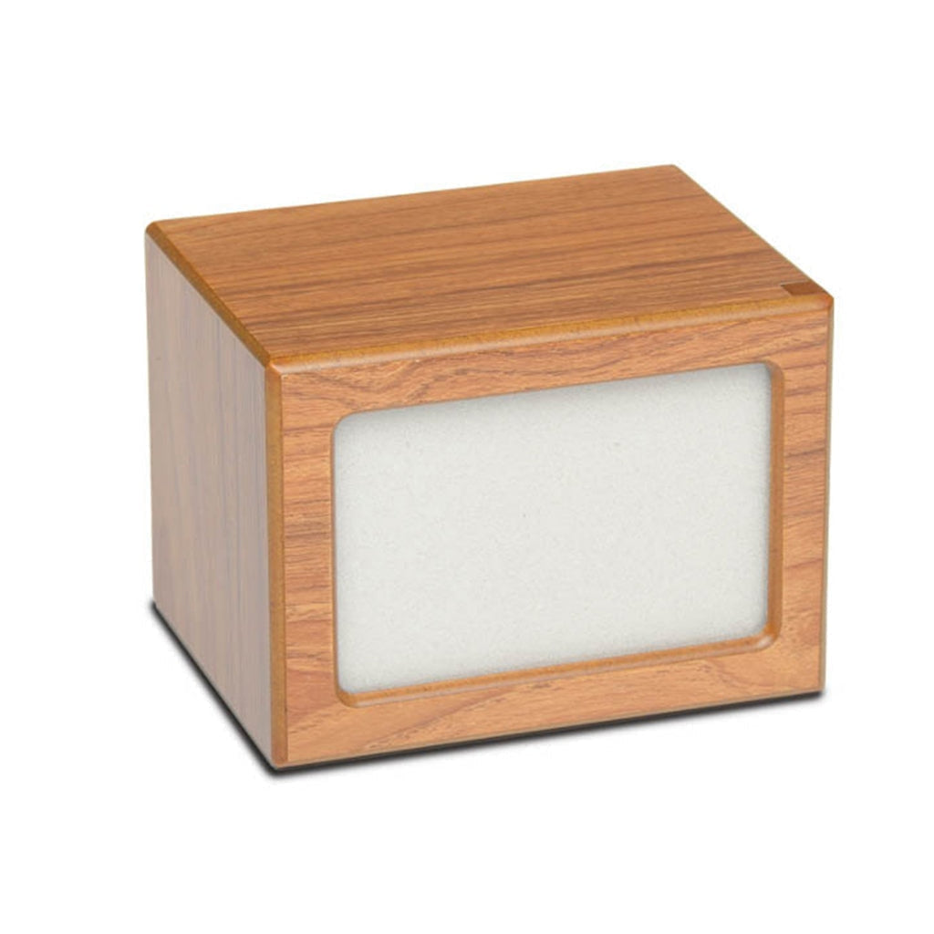 MEDIUM Photo Frame urn -PY06- Blank (Add your picture) Brown