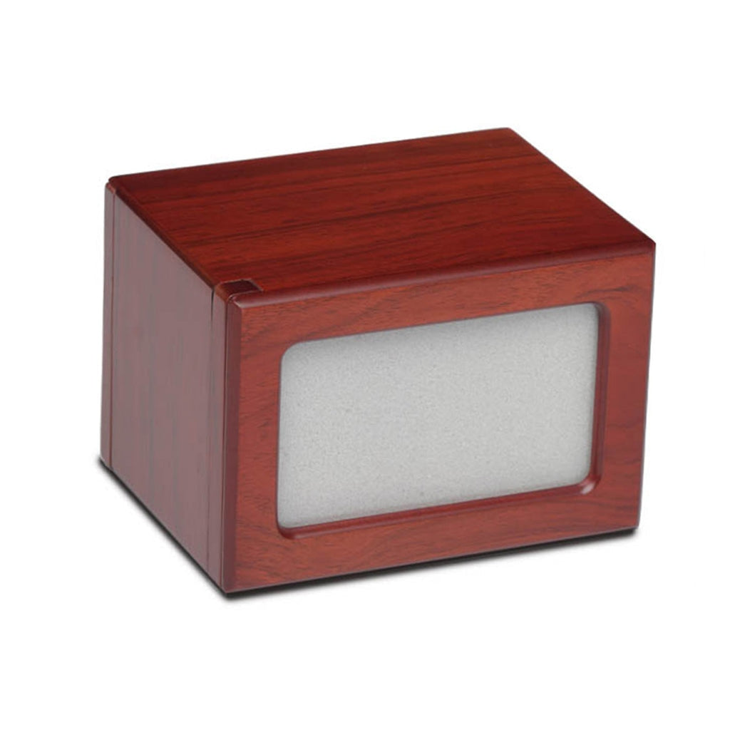 MEDIUM Photo Frame urn -PY06- Blank (Add your picture) Cherry