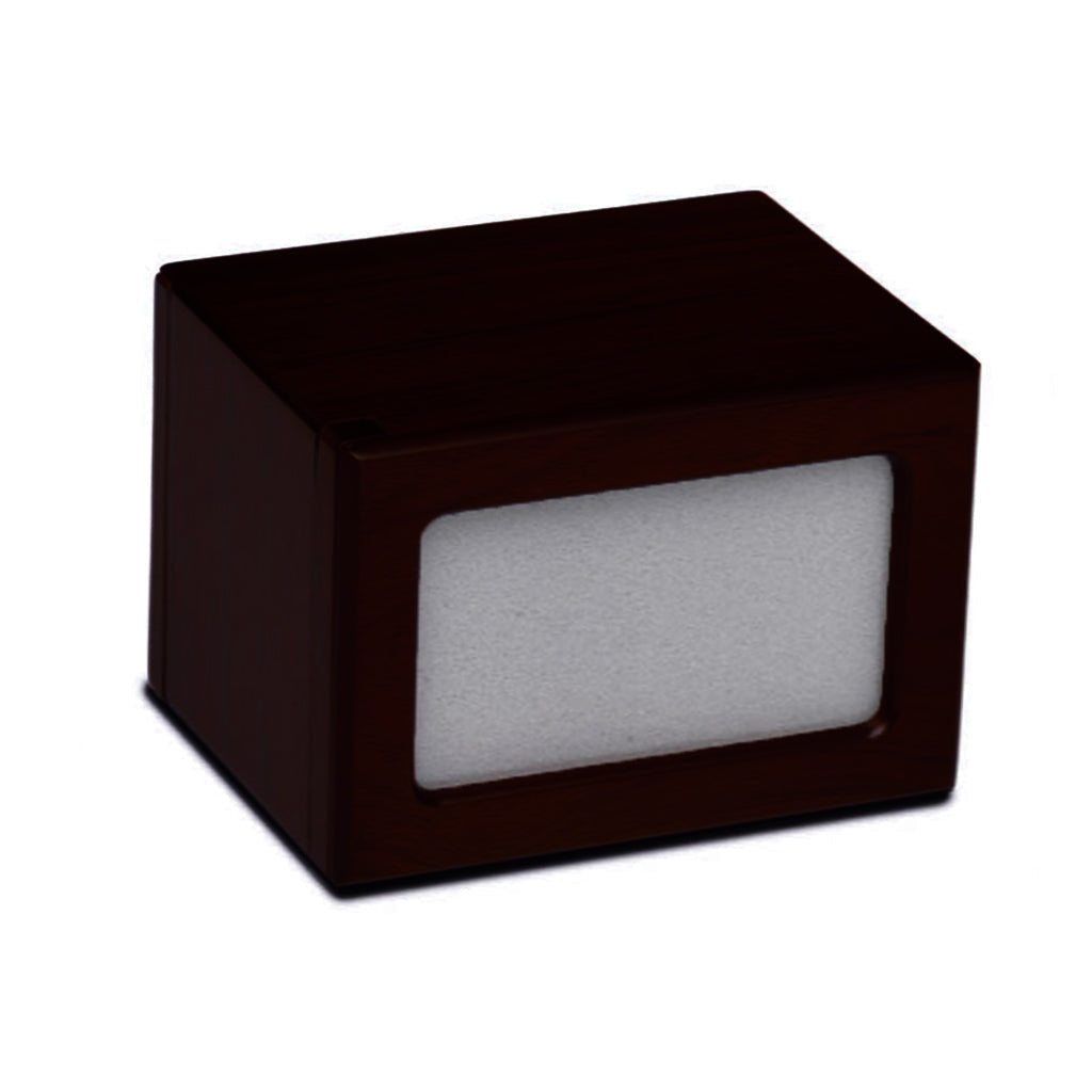 MEDIUM Photo Frame urn -PY06- Blank (Add your picture) Dark Cherry