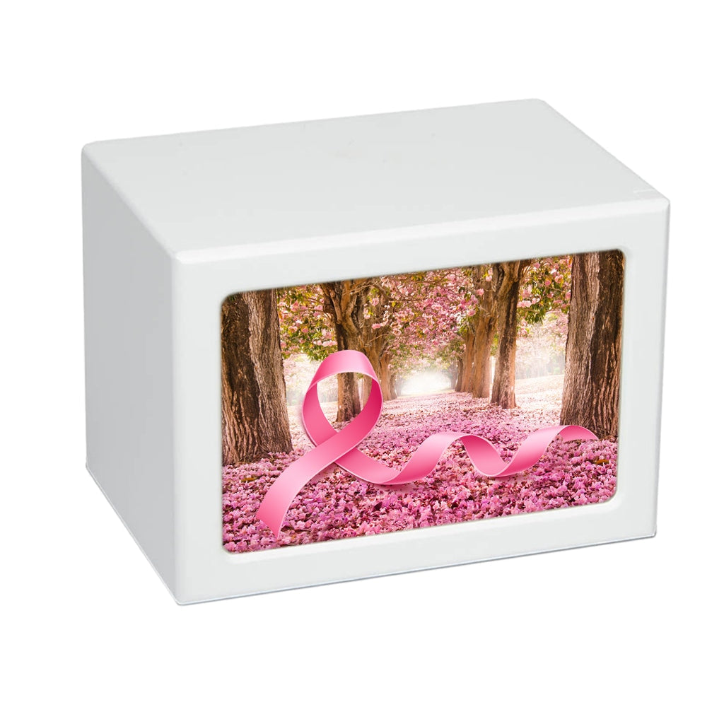 EXTRA LARGE PY06 -White- Breast Cancer Awareness Trees