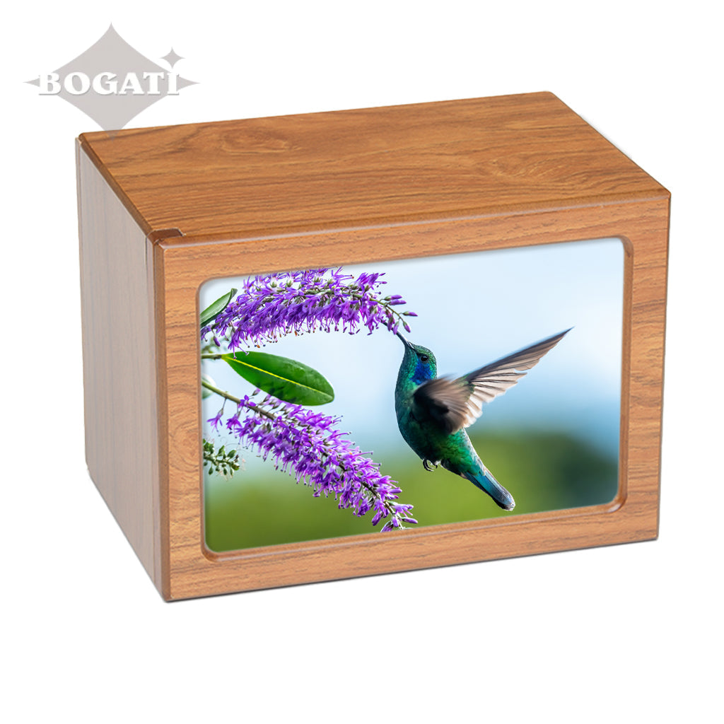 EXTRA LARGE Photo Frame Urn -PY06 - Hummingbird