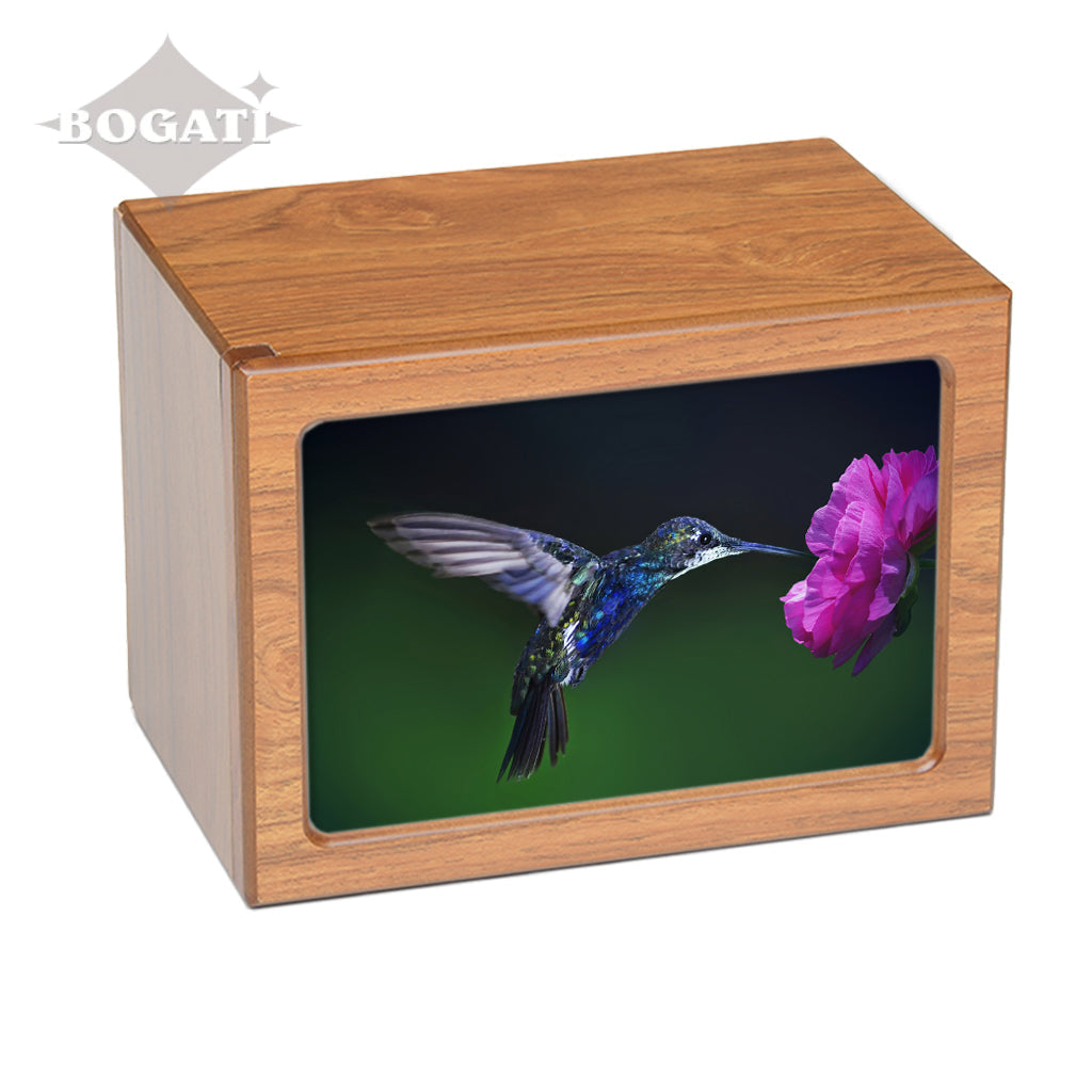 EXTRA LARGE Photo Frame Urn -PY06 - Hummingbird
