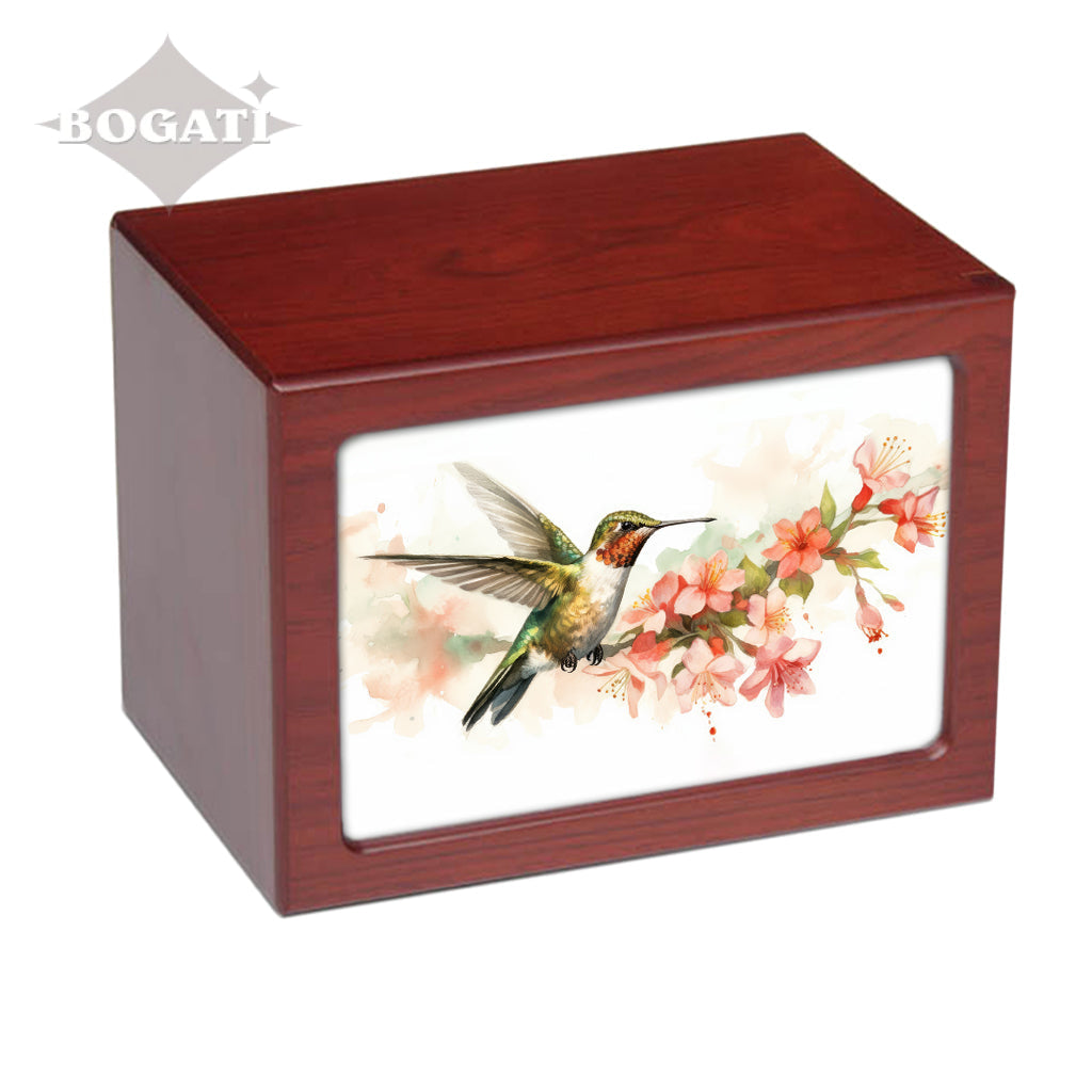 EXTRA LARGE Photo Frame Urn -PY06 - Hummingbird