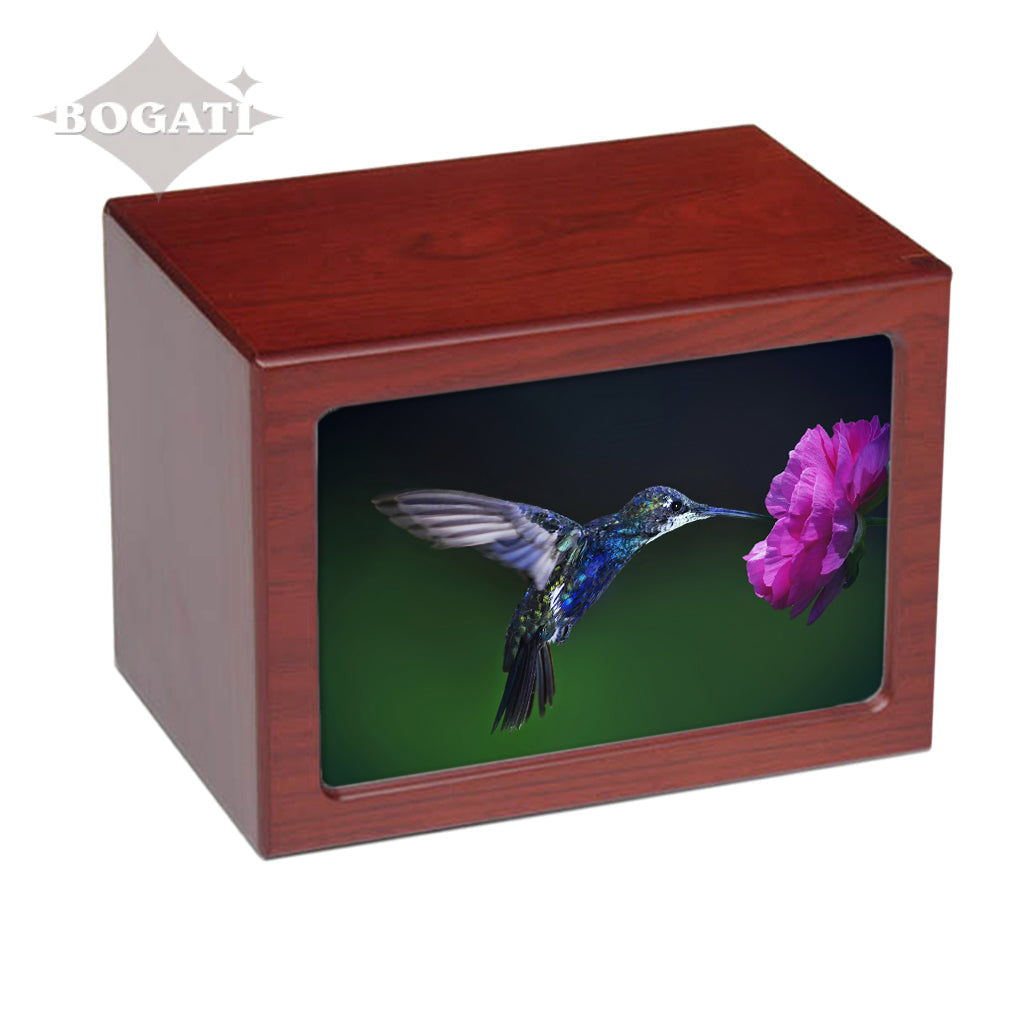 EXTRA LARGE Photo Frame Urn -PY06 - Hummingbird