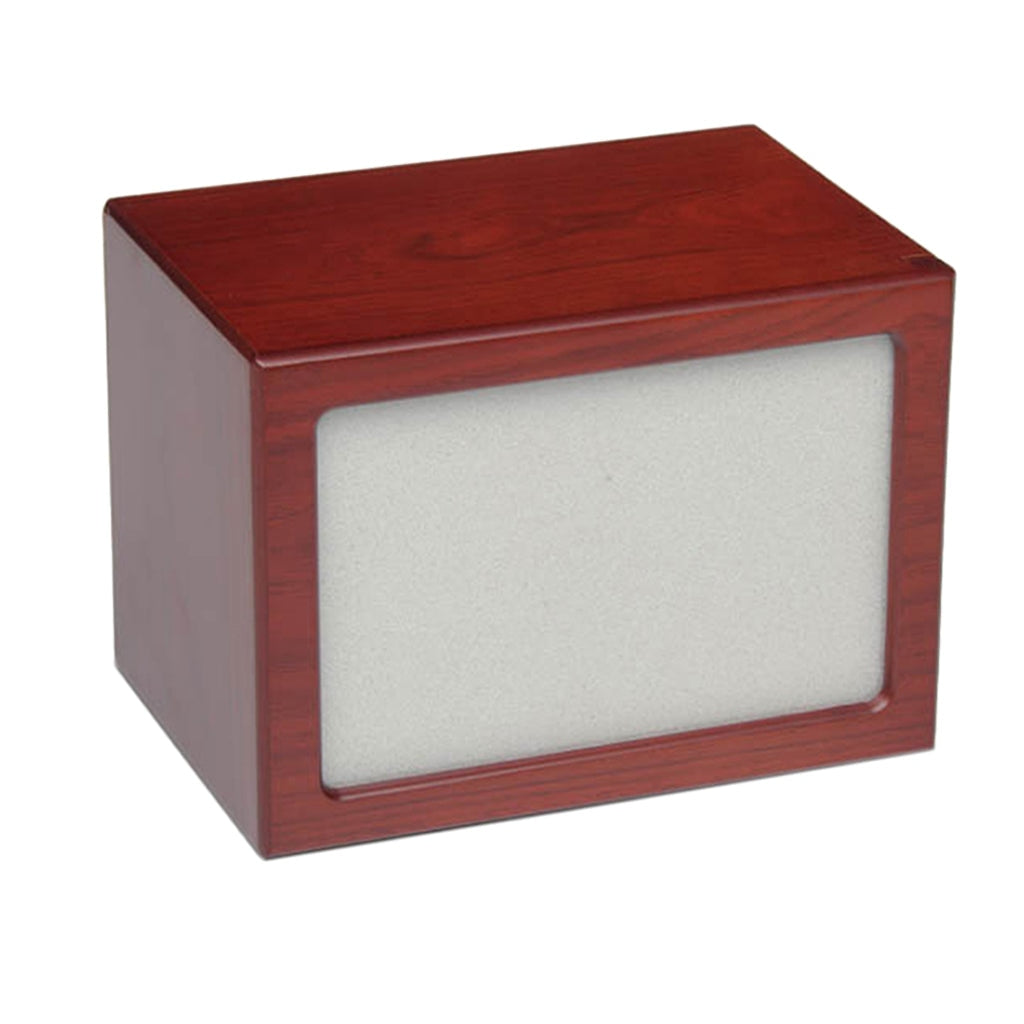 EXTRA LARGE Photo Frame urn -PY06- Blank (Add your picture) Cherry