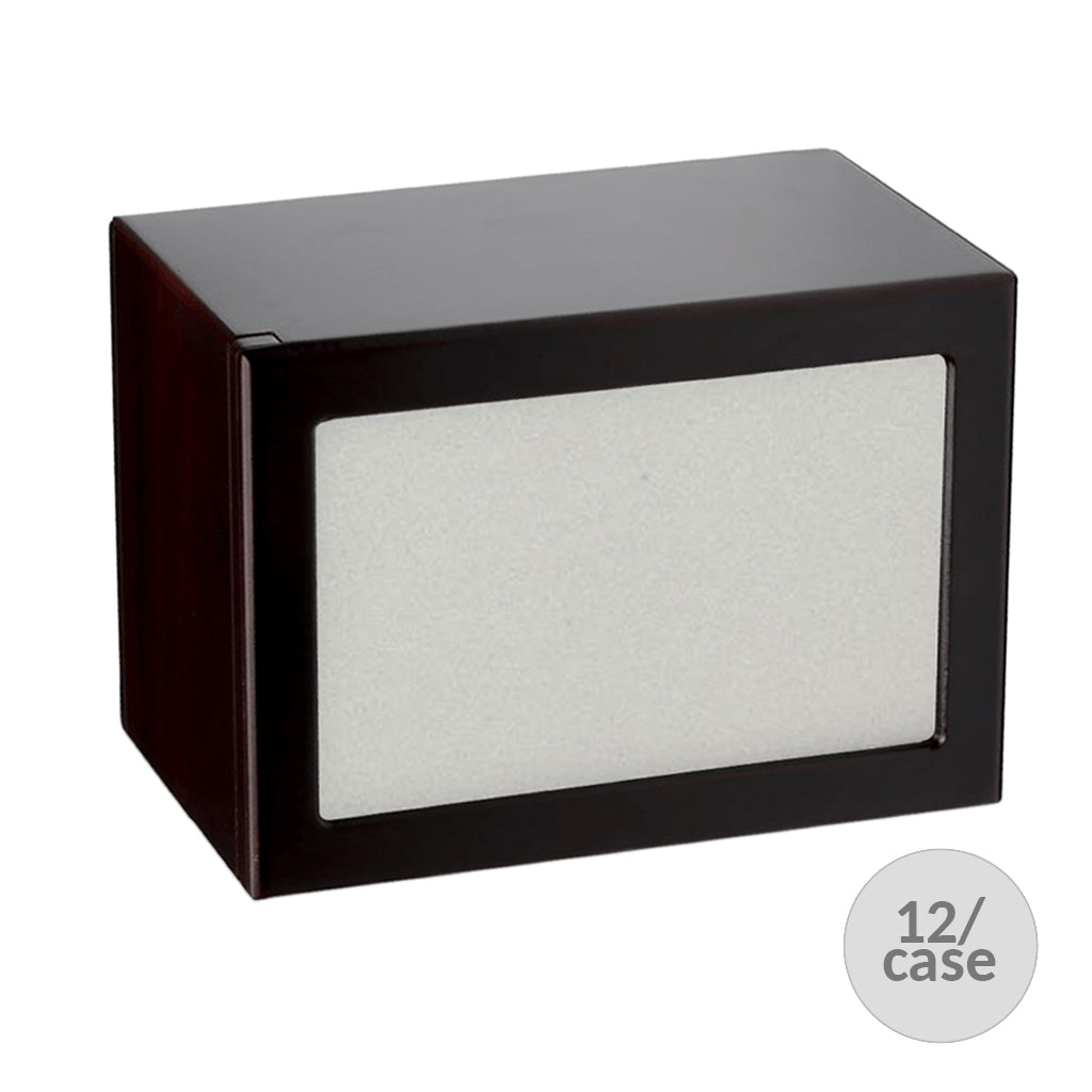 EXTRA LARGE Photo Frame urn -PY06- Blank (Add your picture) CASE of 12 Dark Cherry