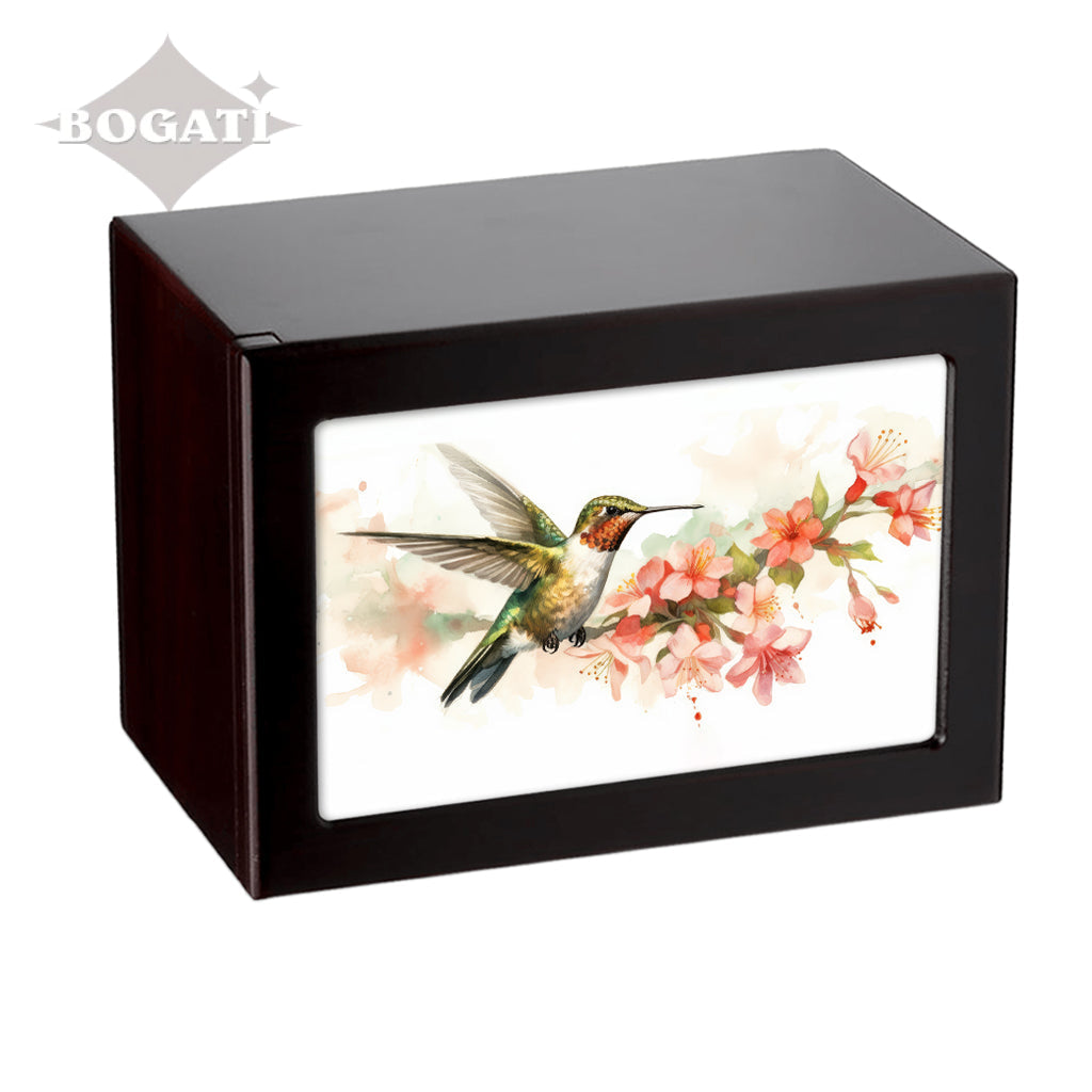 EXTRA LARGE Photo Frame Urn -PY06 - Hummingbird