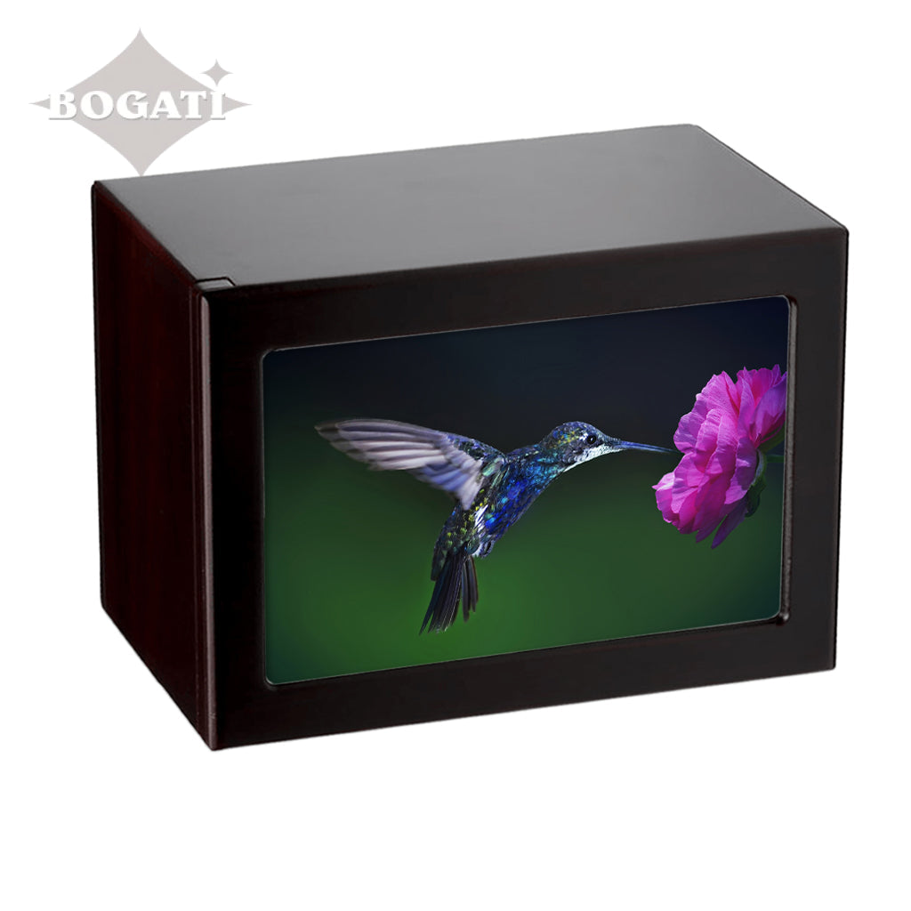EXTRA LARGE Photo Frame Urn -PY06 - Hummingbird