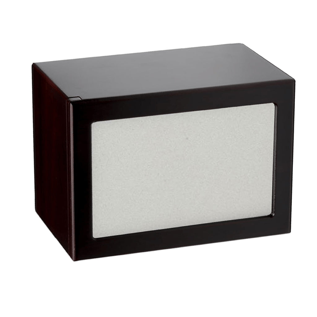 EXTRA LARGE Photo Frame urn -PY06- Blank (Add your picture) Dark Cherry