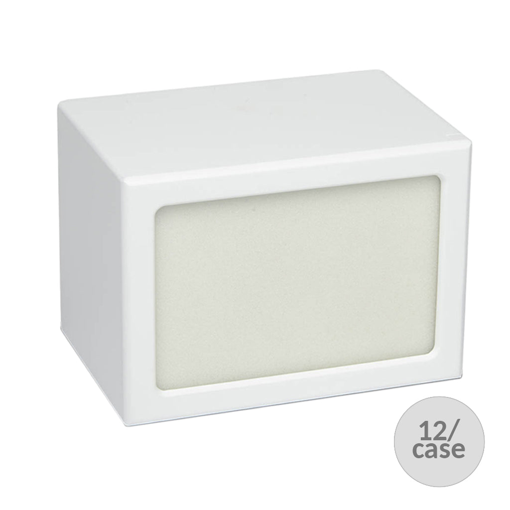 EXTRA LARGE Photo Frame urn -PY06- Blank (Add your picture) CASE of 12 White